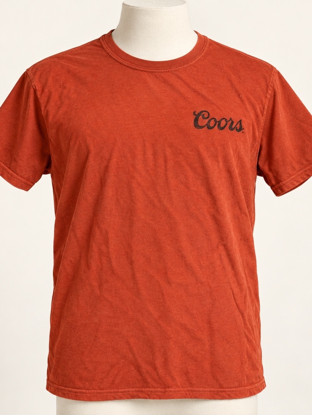 Coors Banquet Golden Colorado Orange Graphic T Shirt Size L